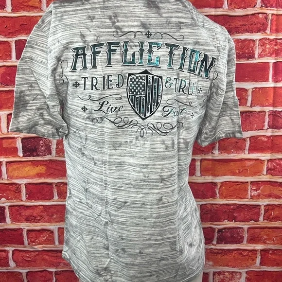 Affliction Women’s T-Shirt - Picture 3 of 5